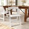 Merrick Lane Nathan Solid Wood Dining Chair with Foldable Design and Elegant Finish